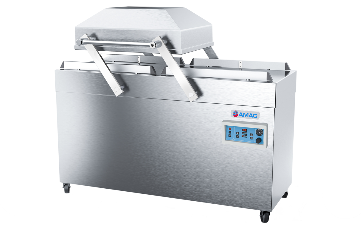 Double chamber food vacuum sealing machines