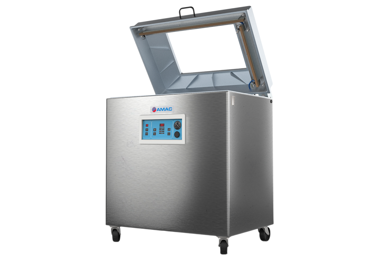 Mobile vacuum chamber machines