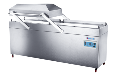 Double chamber vacuum sealing machines