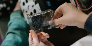 Industrial microchip vacuum packaging